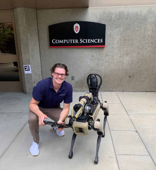 How Students Use Robotics to Advance AI Research: Spot at UW–Madison