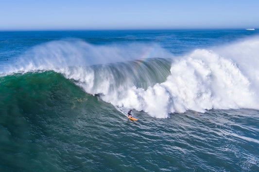 Surfing Mavericks Dec 2020