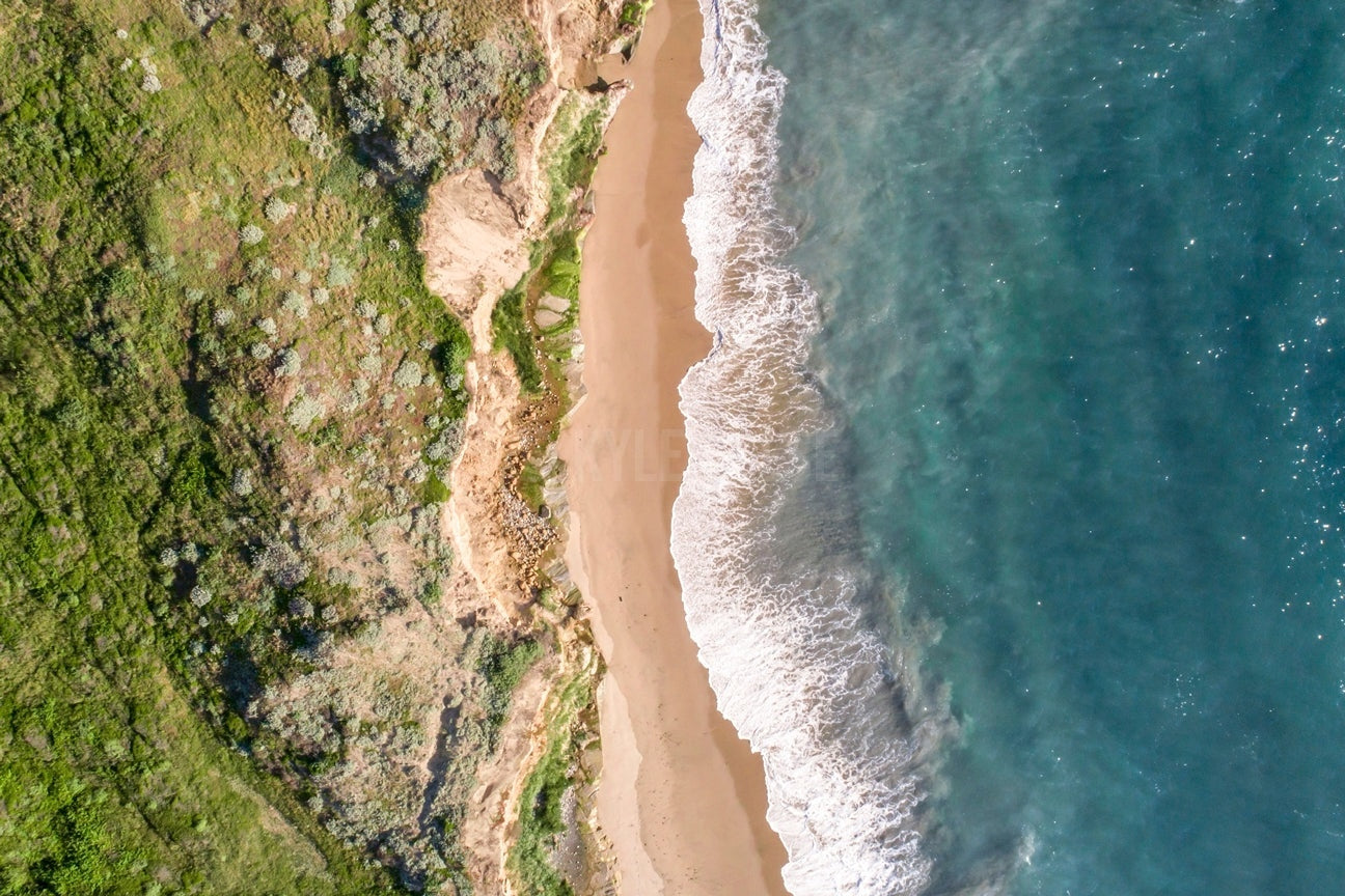Above a California Beach